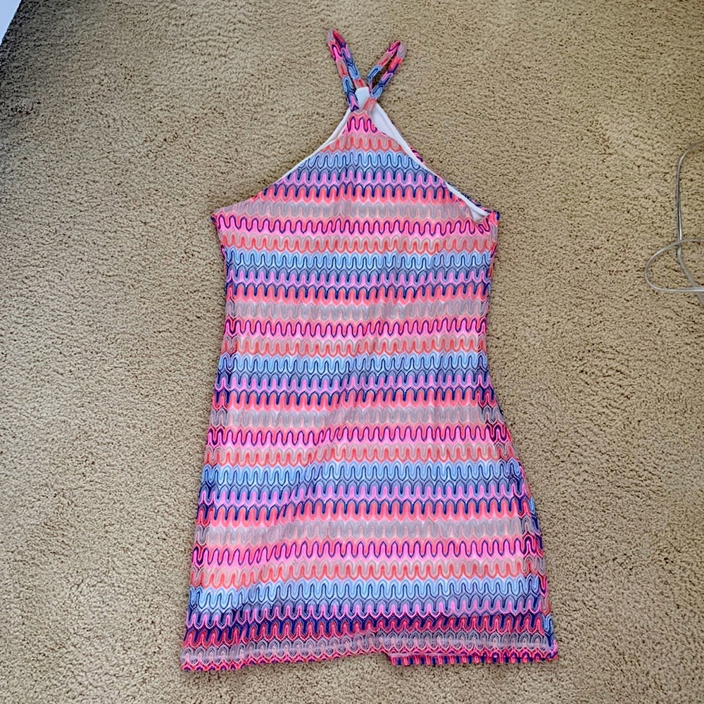 H&M Crochet Halterneck Dress